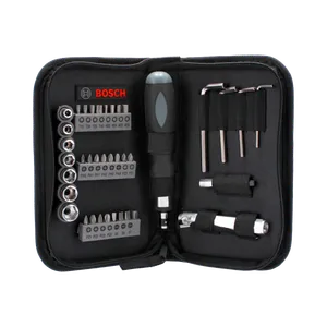 Juego de Puntas y Dados Bosch 38pzas